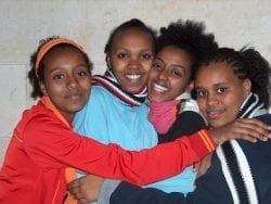 Ethiopian Girls in Kedumim