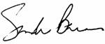 Sondra Baras signature