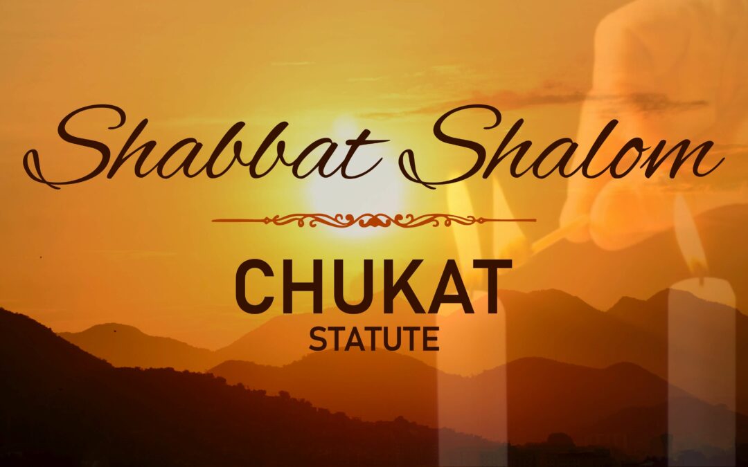Hukat (Statute) – Numbers 19:1 – 22:1