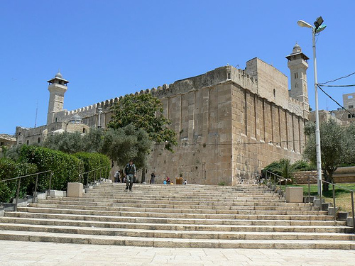 Cave of Machpelah in Hebron
