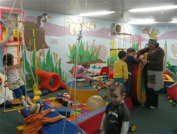 A fun indoor play room in Israel