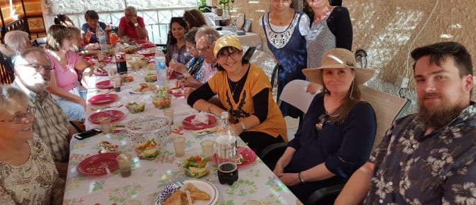 Feast Tour Sondra Baras Sukkah