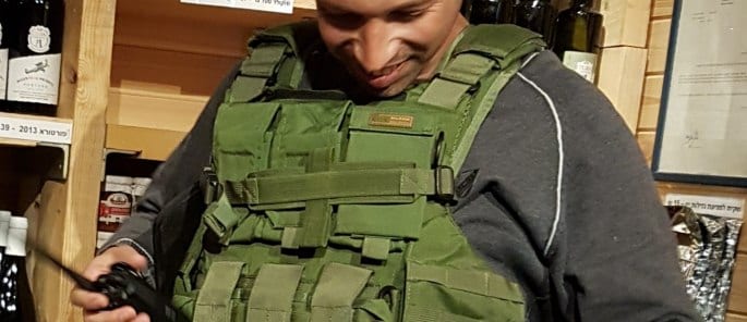Rechalim head of security