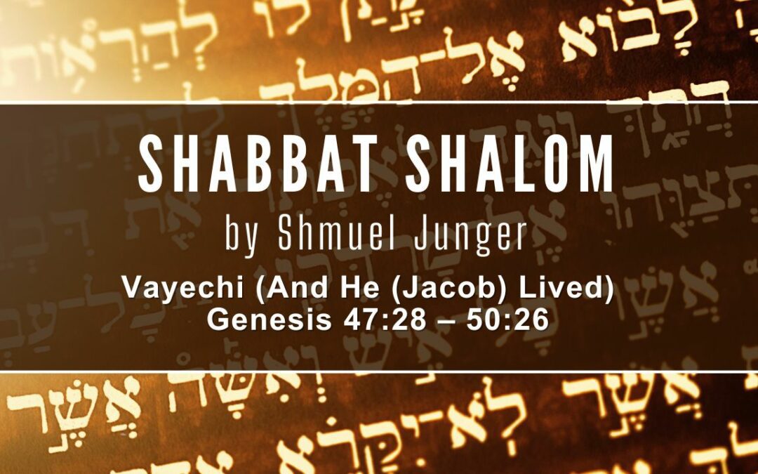 Vayechi (And He (Jacob) Lived) – Genesis 47:28 – 50:26
