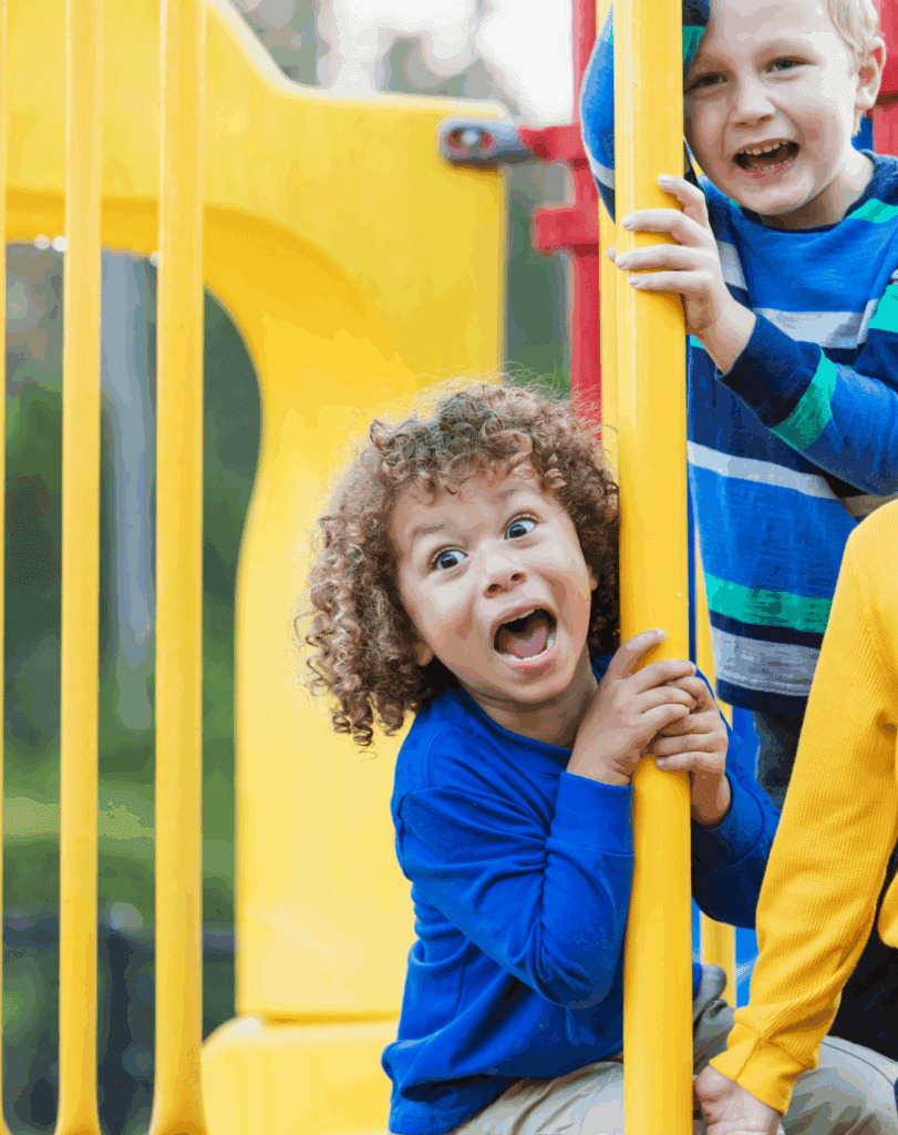Raising funds for their playground
