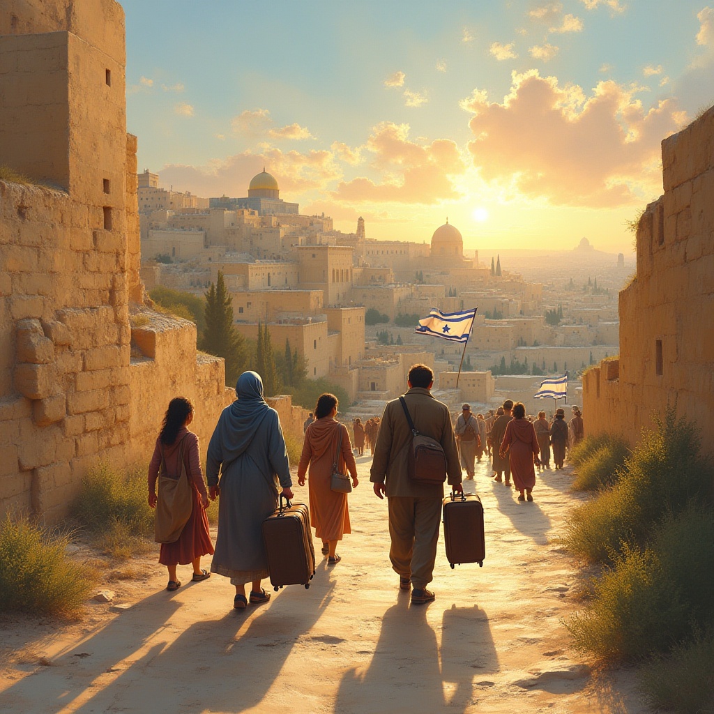 BECAUSE GOD HAS PROMISED TO BRING THEM BACK TO THEIR LAND