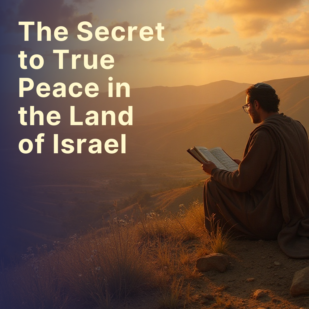 The Secret to True Peace in the Land of Israel