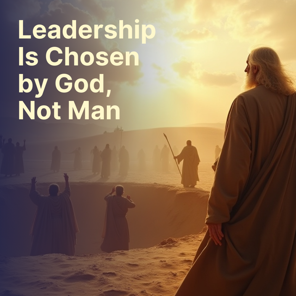 Leadership Is Chosen by God, Not Man