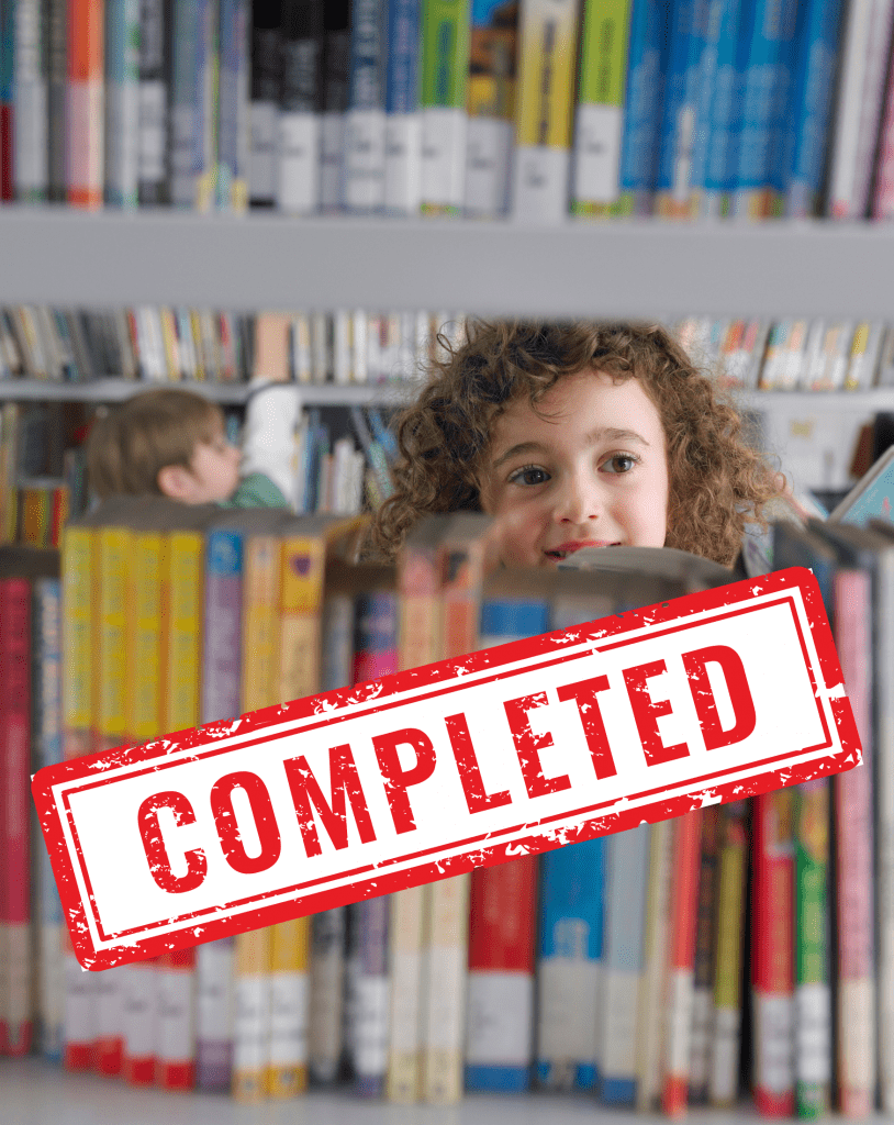 Raised funds for their library