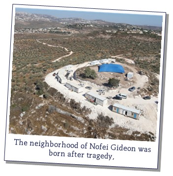 Nofei Gideon from a distance