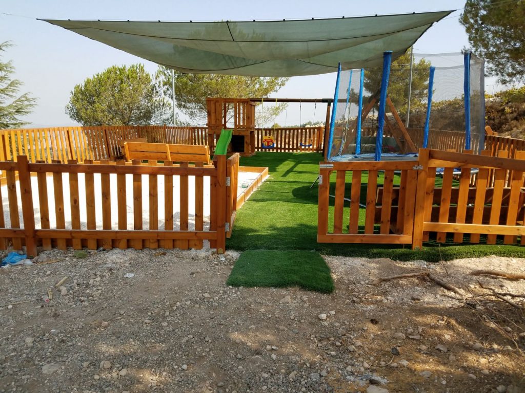 Raised funds for their playground