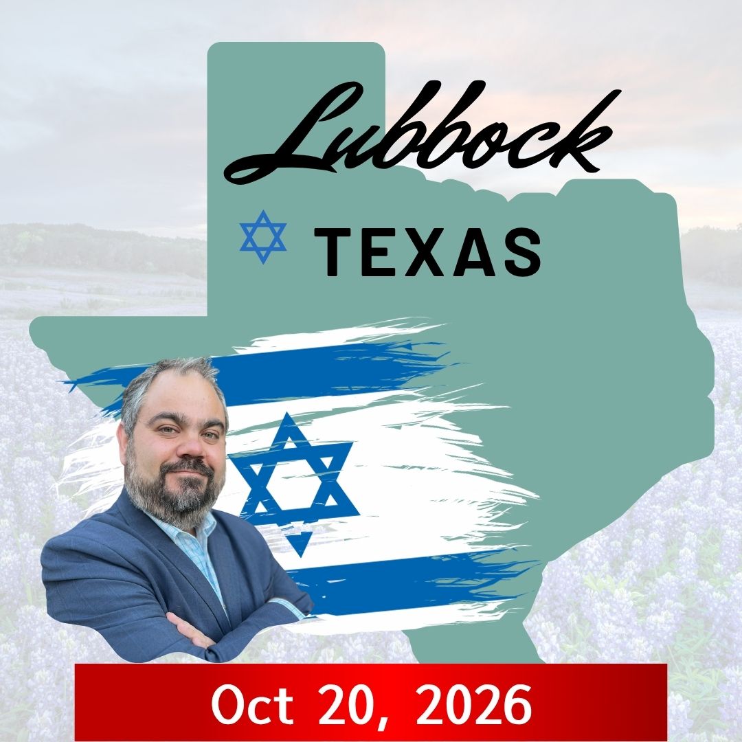 Shmuel is coming to Lubbock, TX on Oct 20, 2026