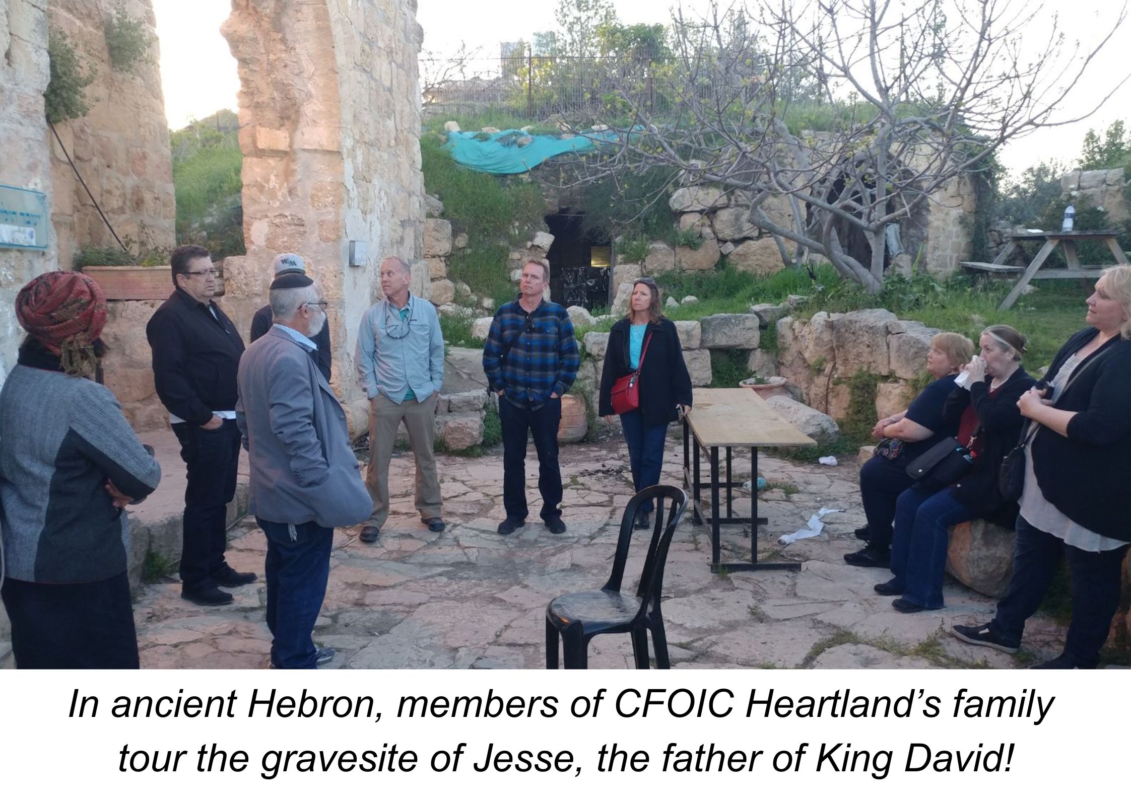 Hebron Where the Unbreakable Bond to the Land was Forged! Jesse