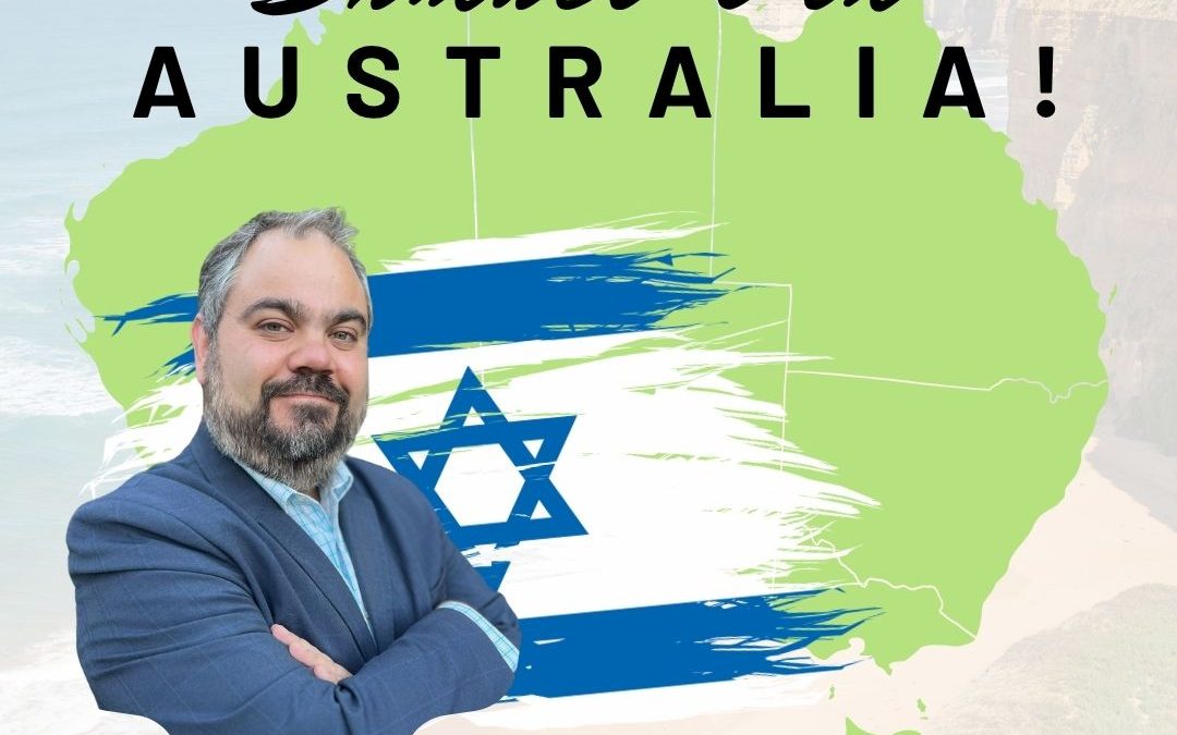 Shmuel's in Australia this October